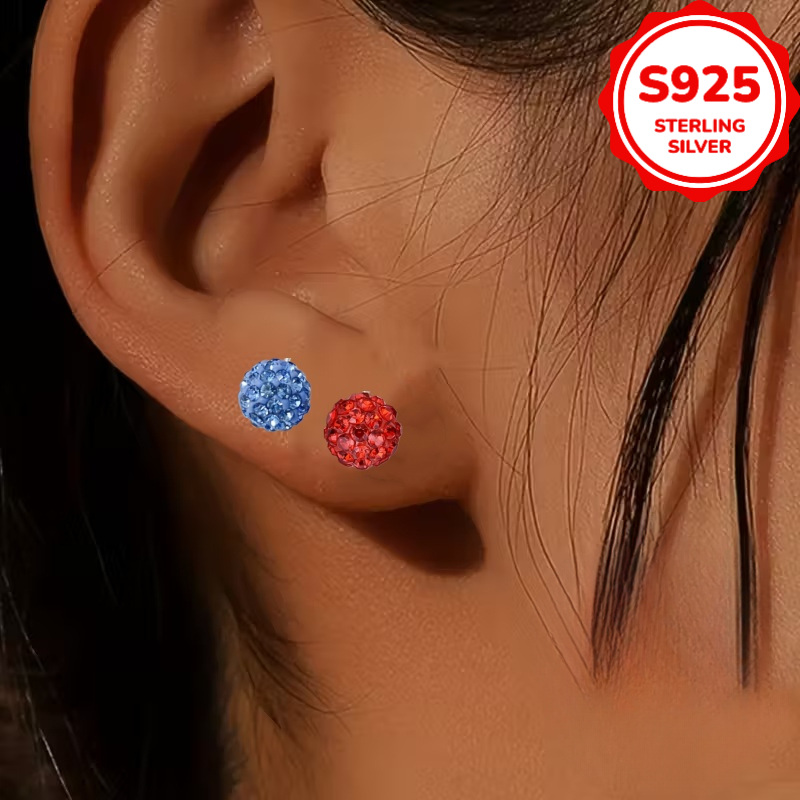 4pc Women's Stud Earrings Set — Vintage Bohemian Style